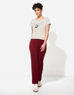 T-shirt - Glitterprint - wit