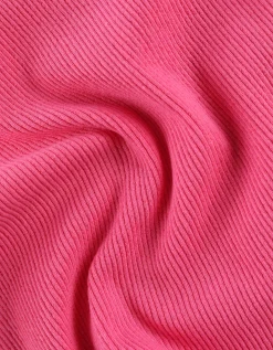 T-shirt - Hals met cut-out - pink