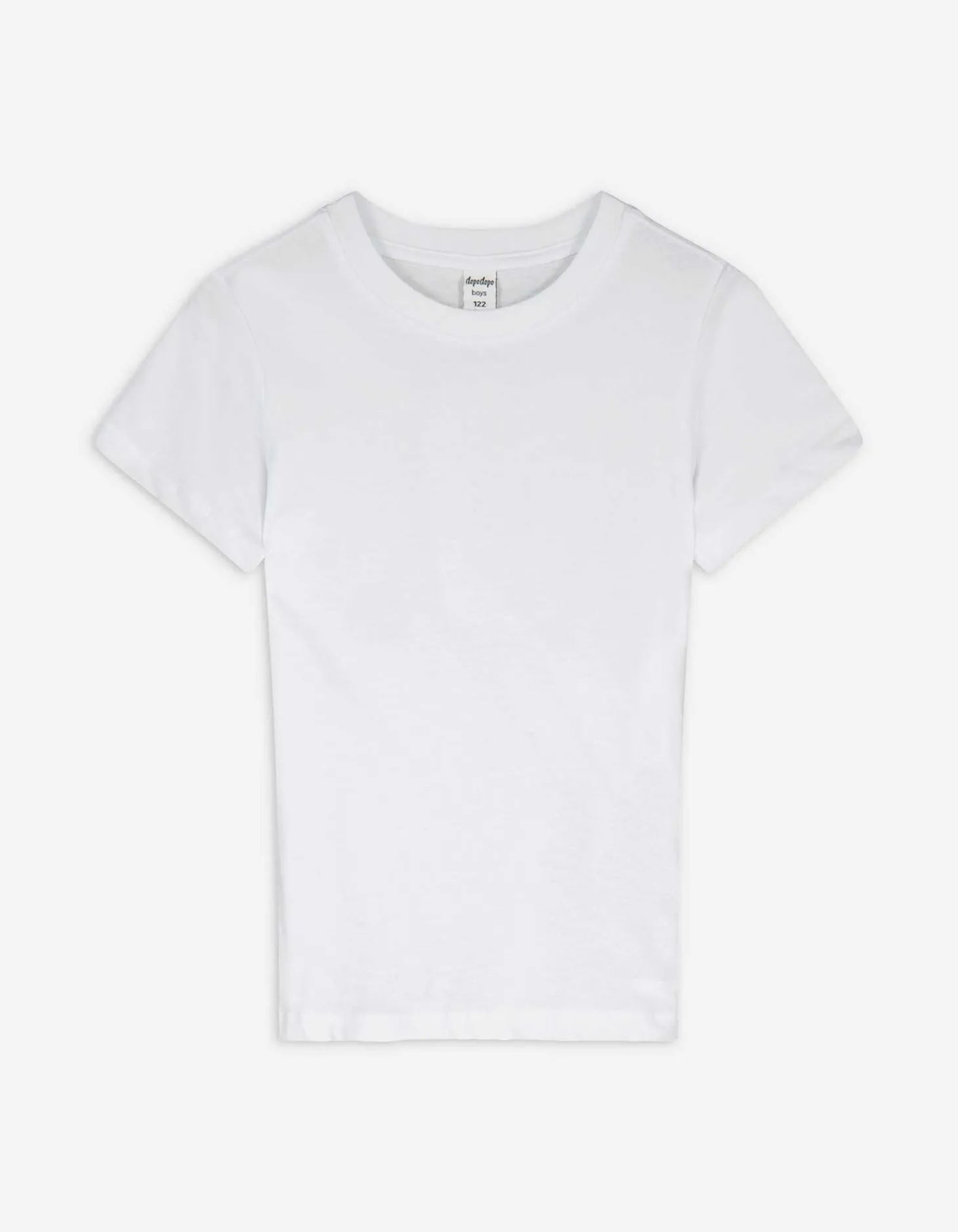 T-shirt - Katoen - wit