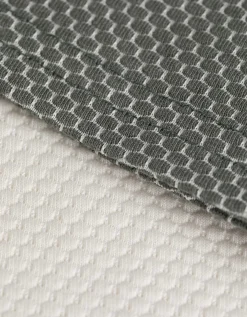 T-shirt - Kleur blokkering - wit