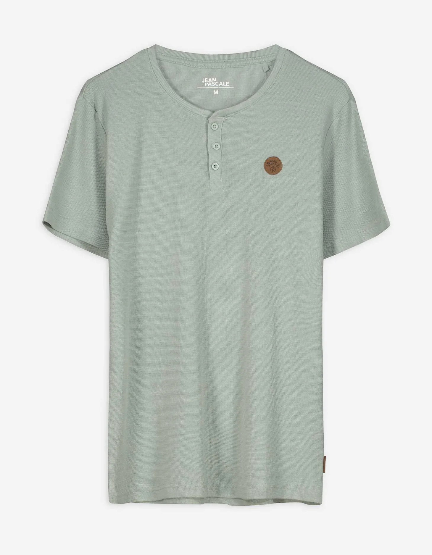 T-shirt - Knoopsluiting - lichtgroen