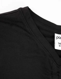 T-shirt - kort - zwart