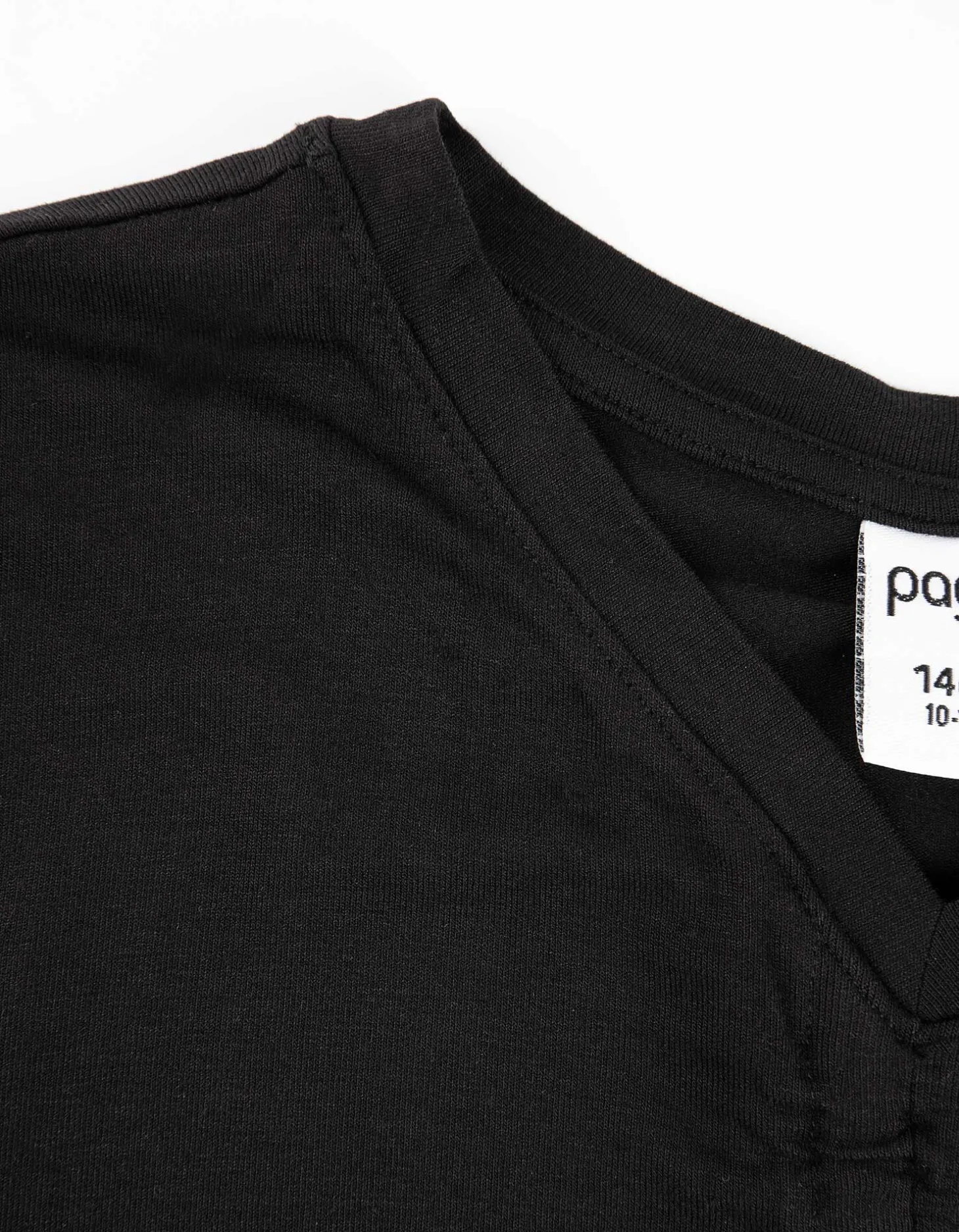 T-shirt - kort - zwart