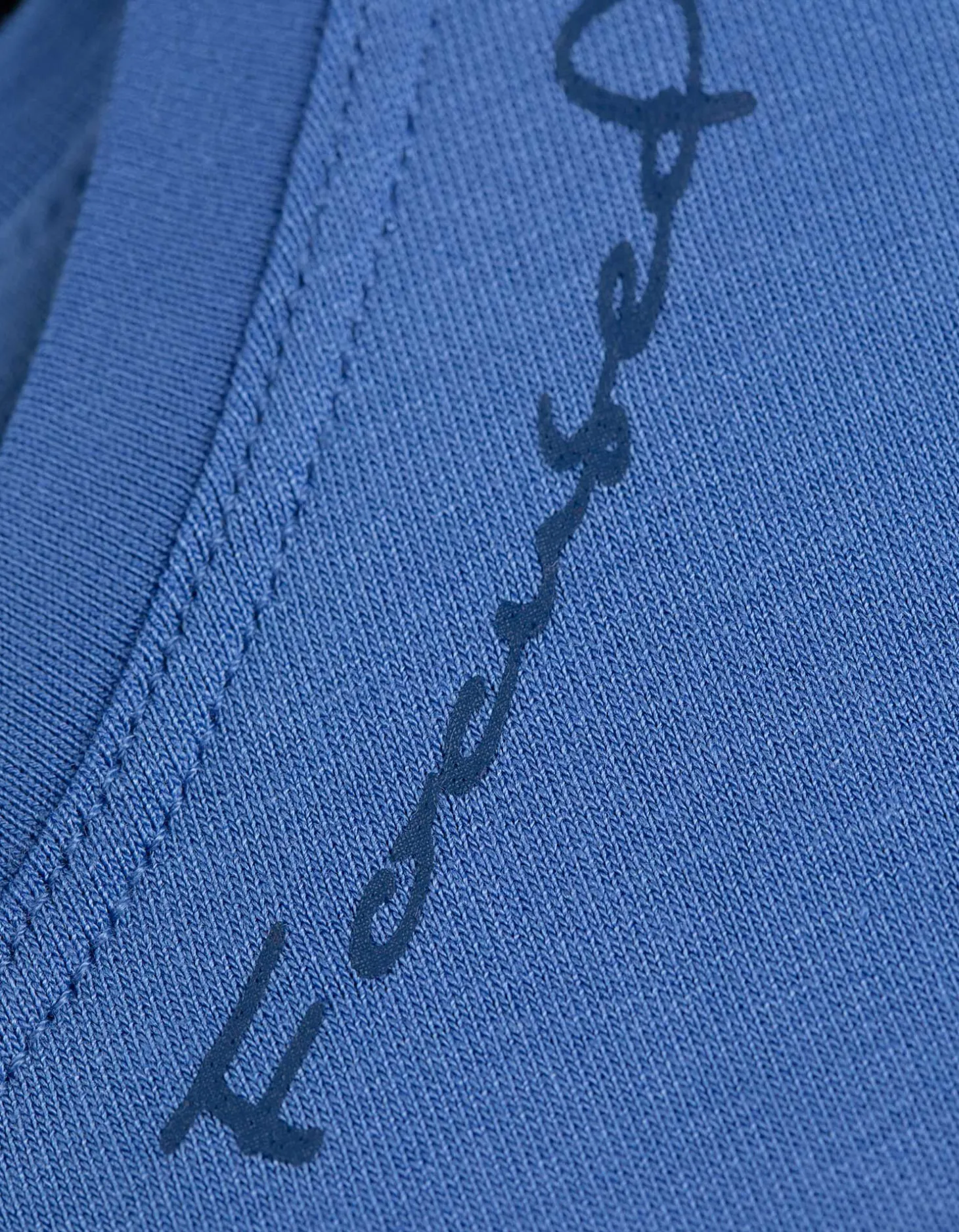 T-shirt - LENZING™ ECOVERO™ - blauw