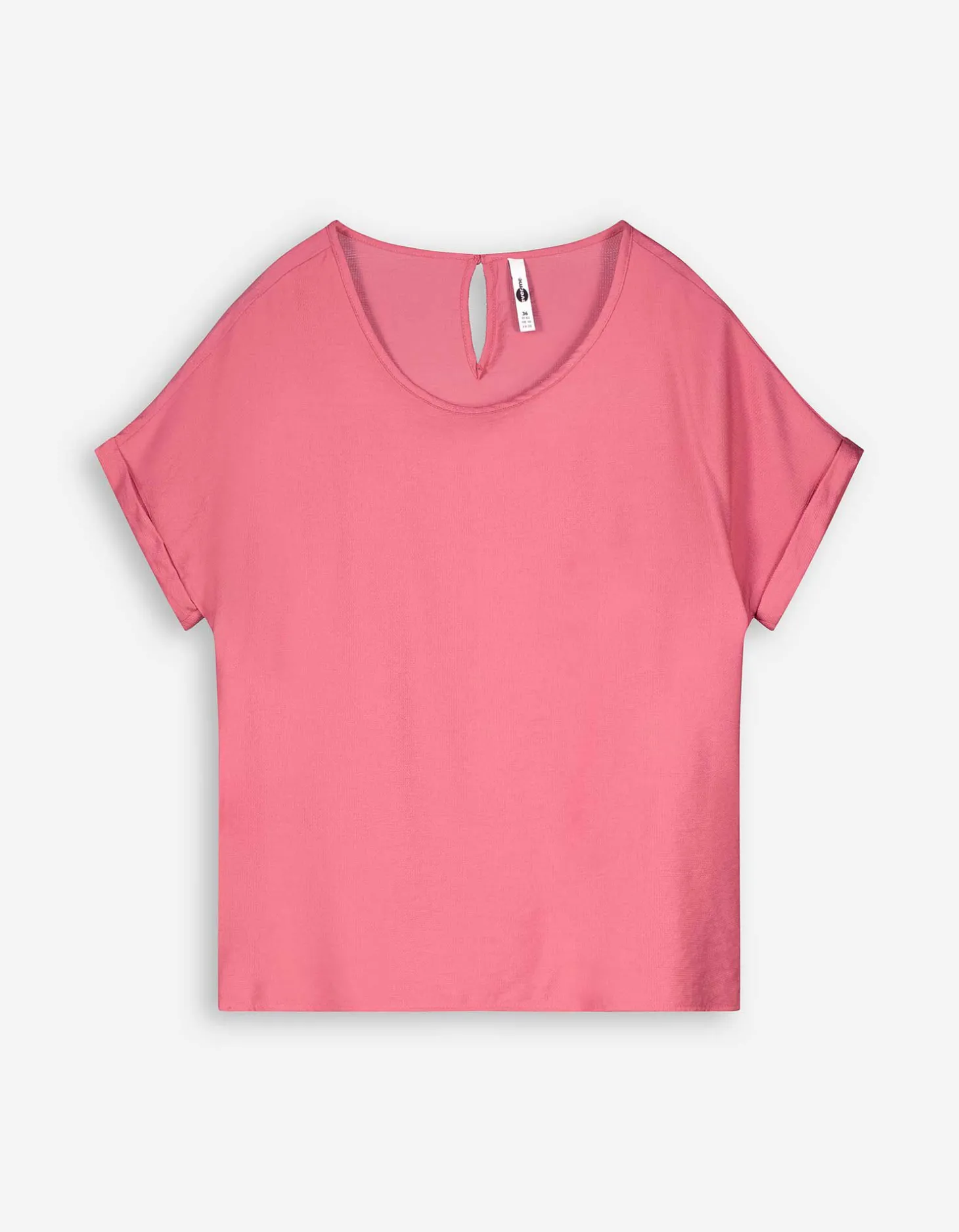 T-shirt - LENZING™ ECOVERO™ - roze