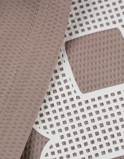 T-shirt - Mesh - lichtbruin