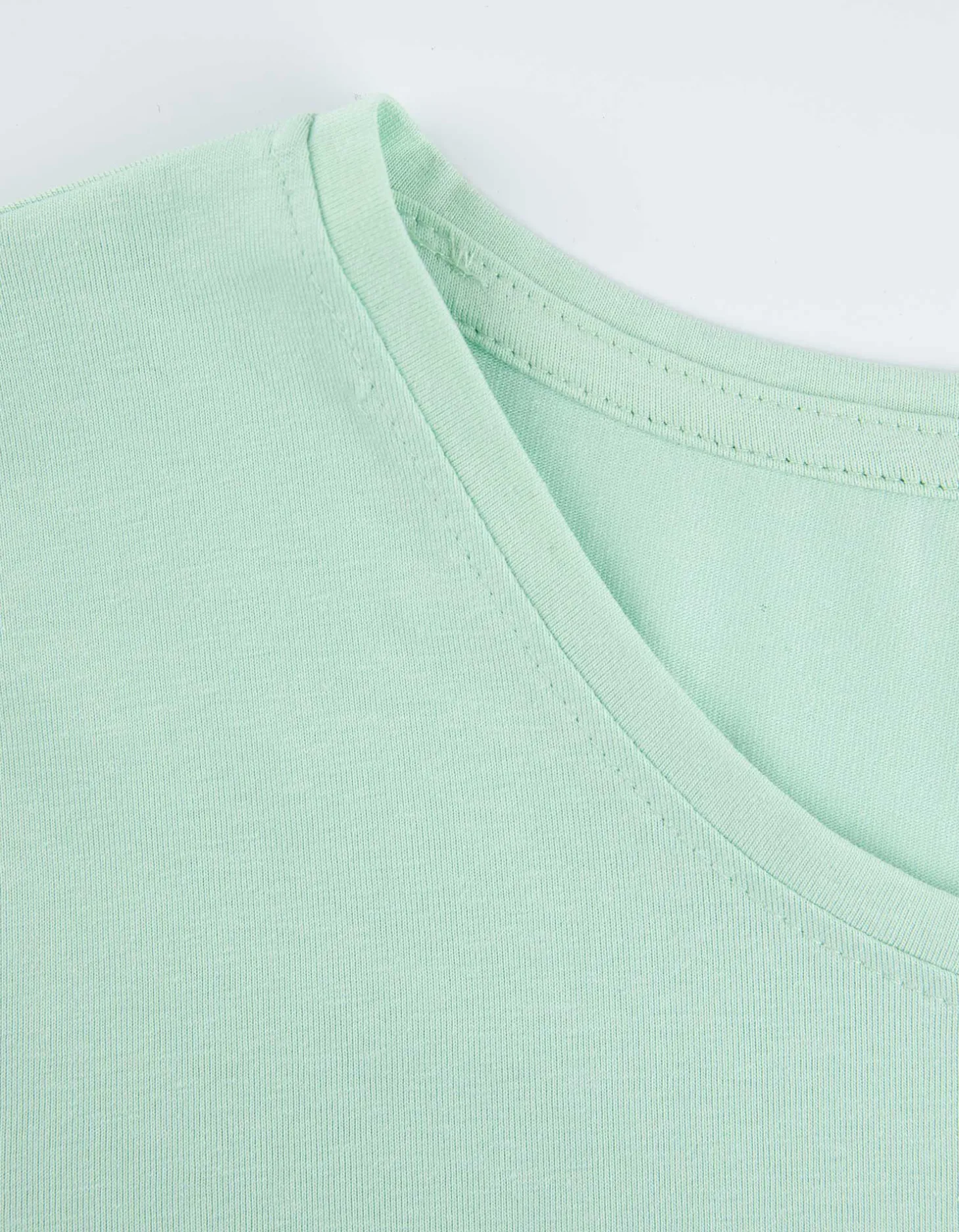 T-shirt - Met stretch - groen