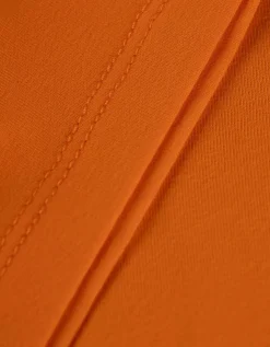 T-shirt - Met stretch - oranje