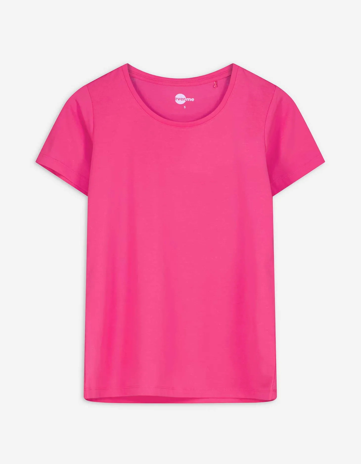 T-shirt - Met stretch - pink