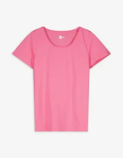 T-shirt - Met stretch - pink