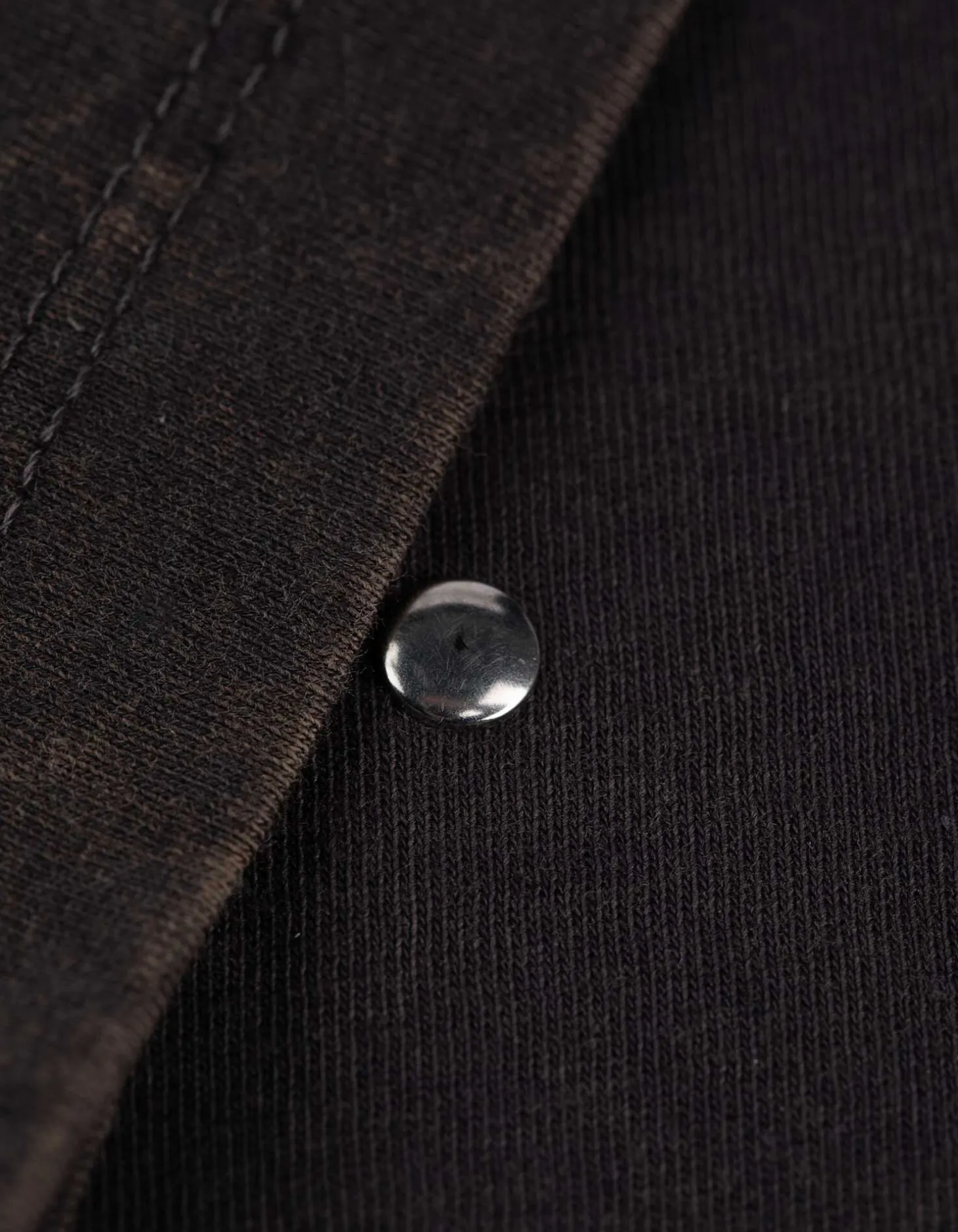 T-shirt - Met studs - donkergrijs