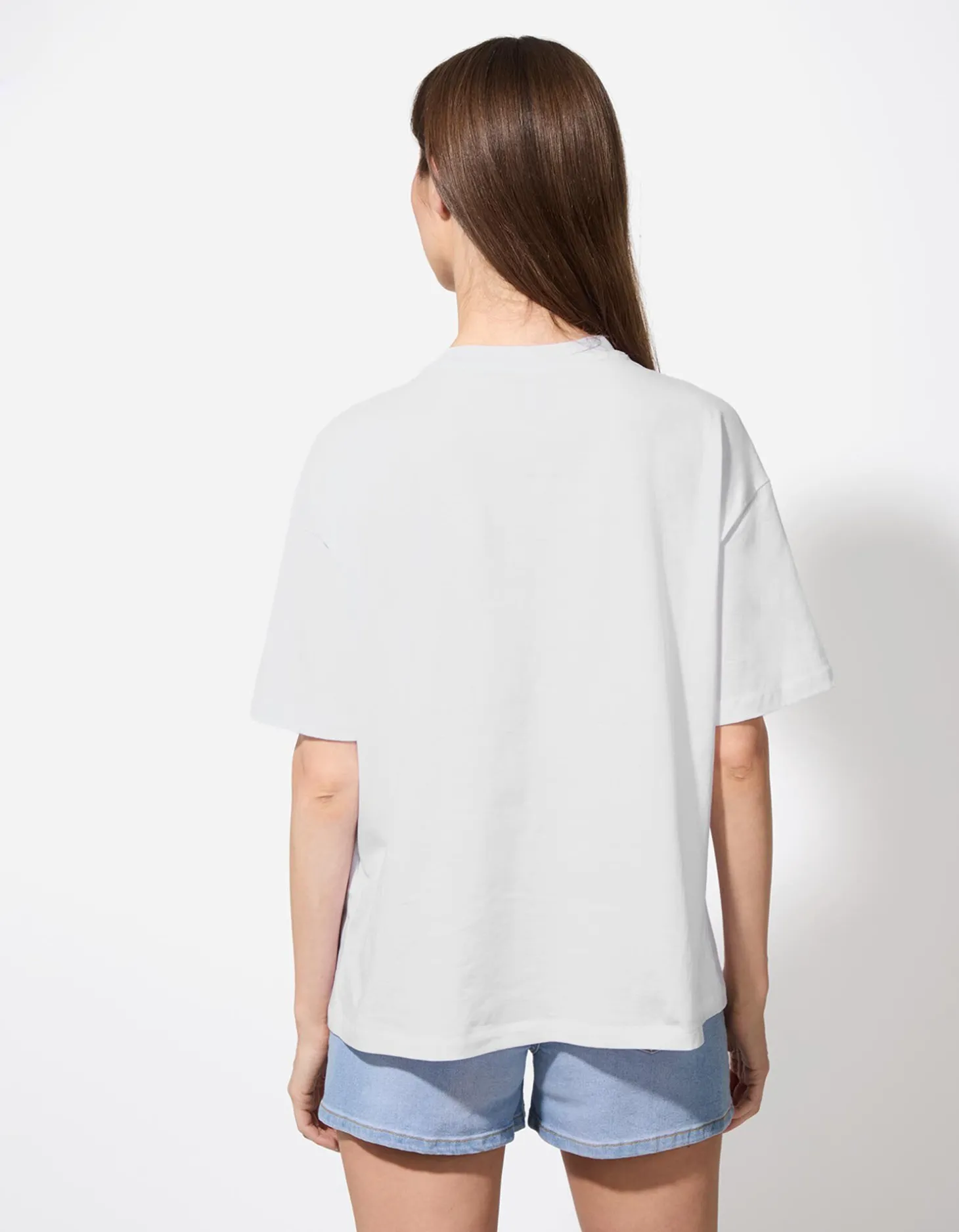 T-shirt - Met studs - wit