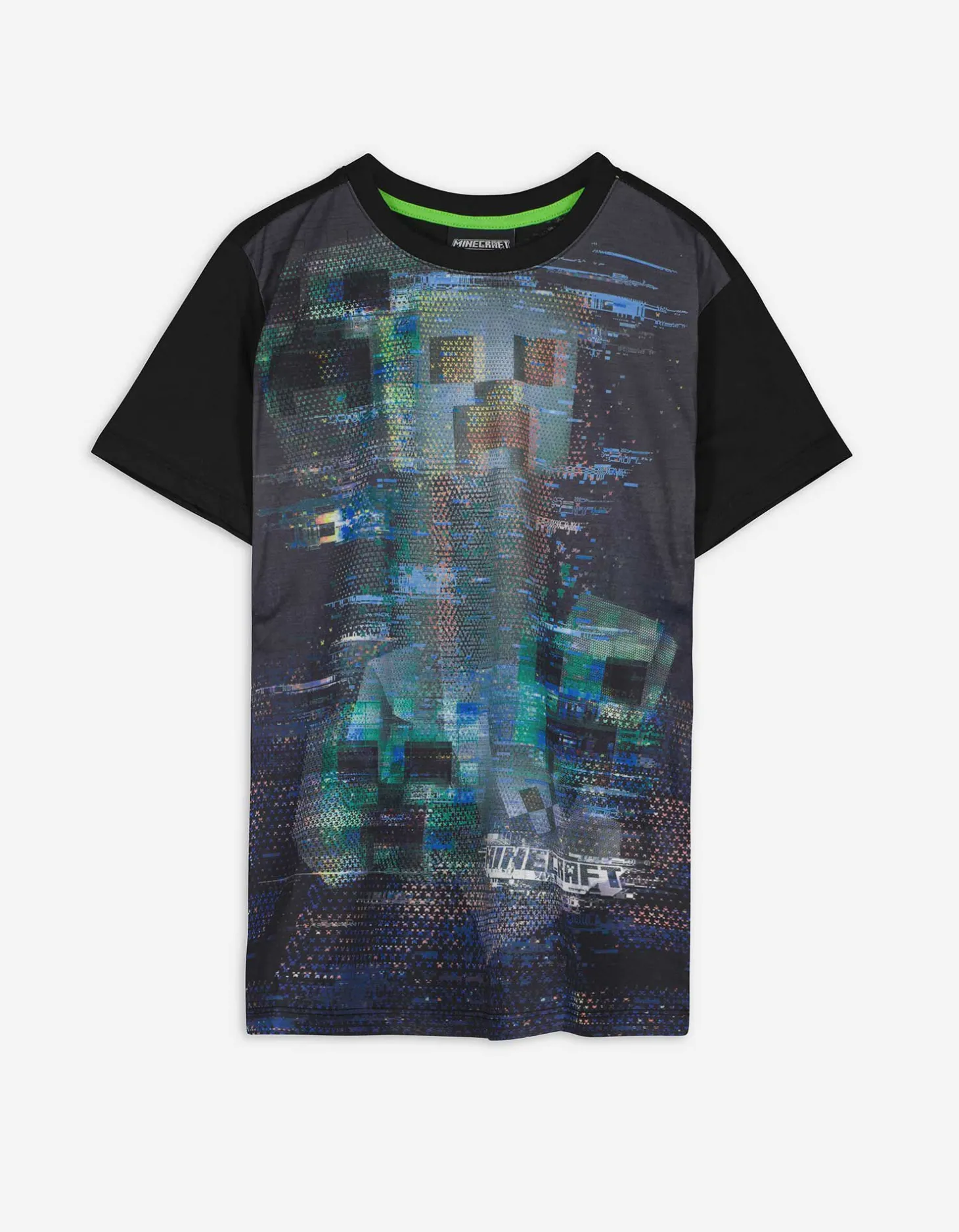 T-shirt - Minecraft - zwart