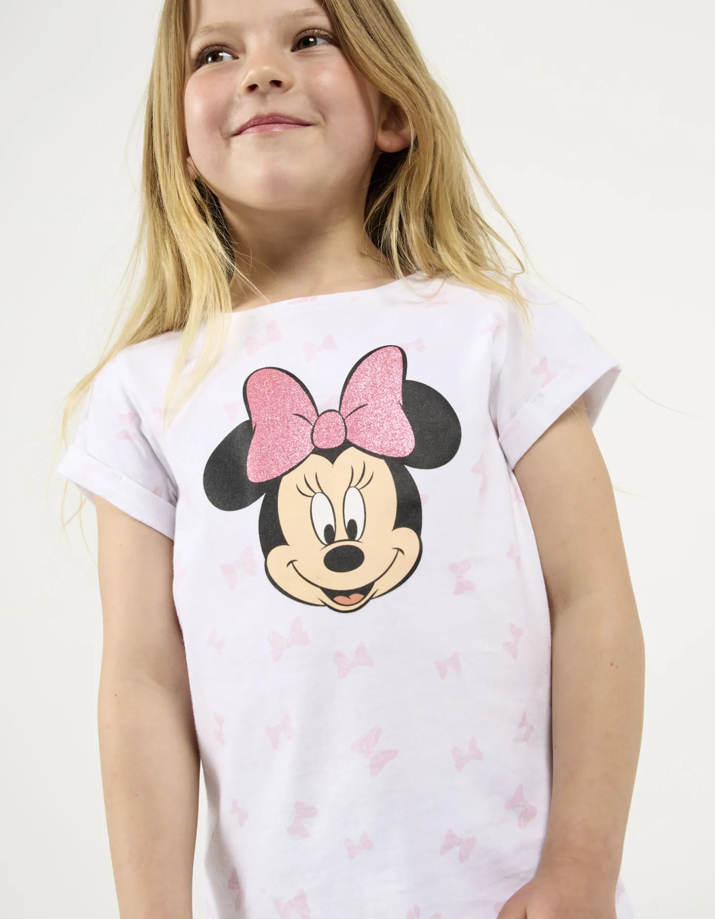 T-shirt - Minnie Mouse - wit