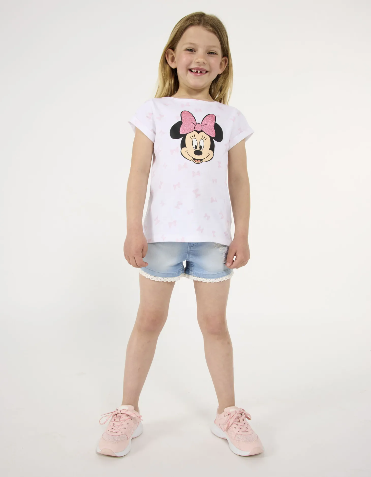 T-shirt - Minnie Mouse - wit