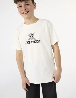 T-shirt - One Piece - wit