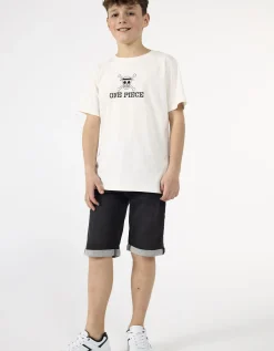 T-shirt - One Piece - wit