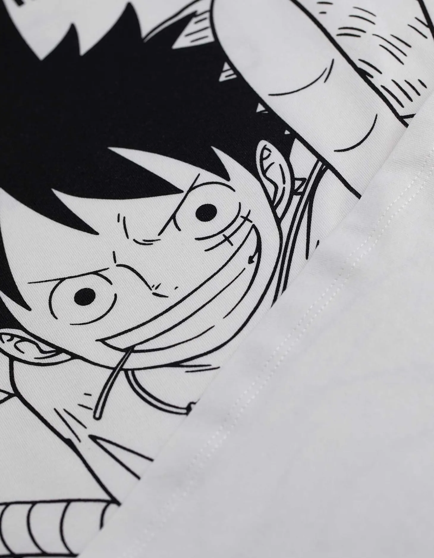T-shirt - One Piece - wit