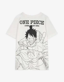 T-shirt - One Piece - wit