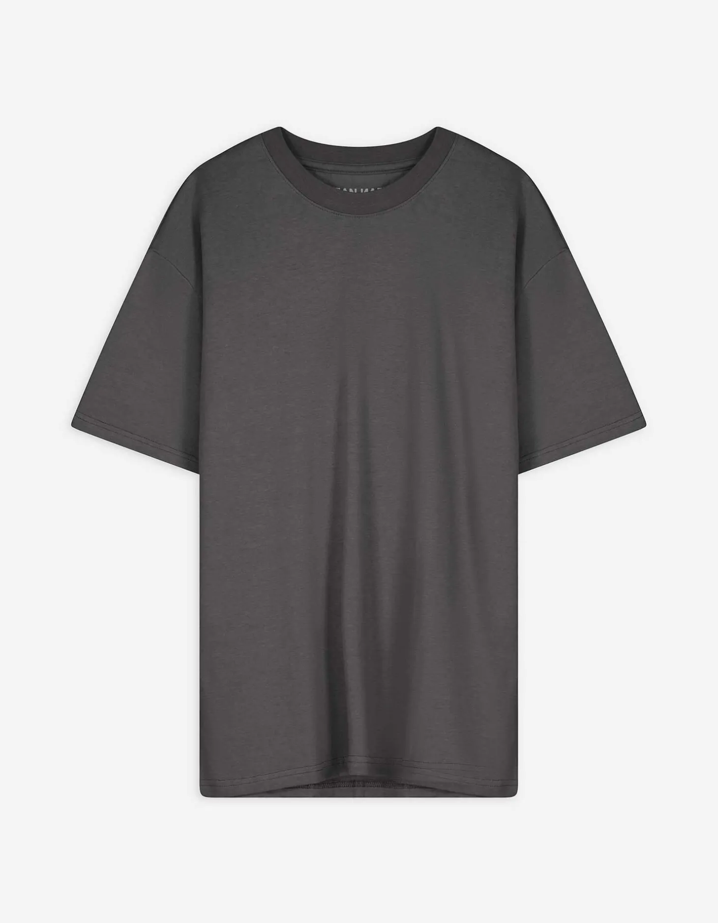 T-shirt - Oversized fit - donkergrijs