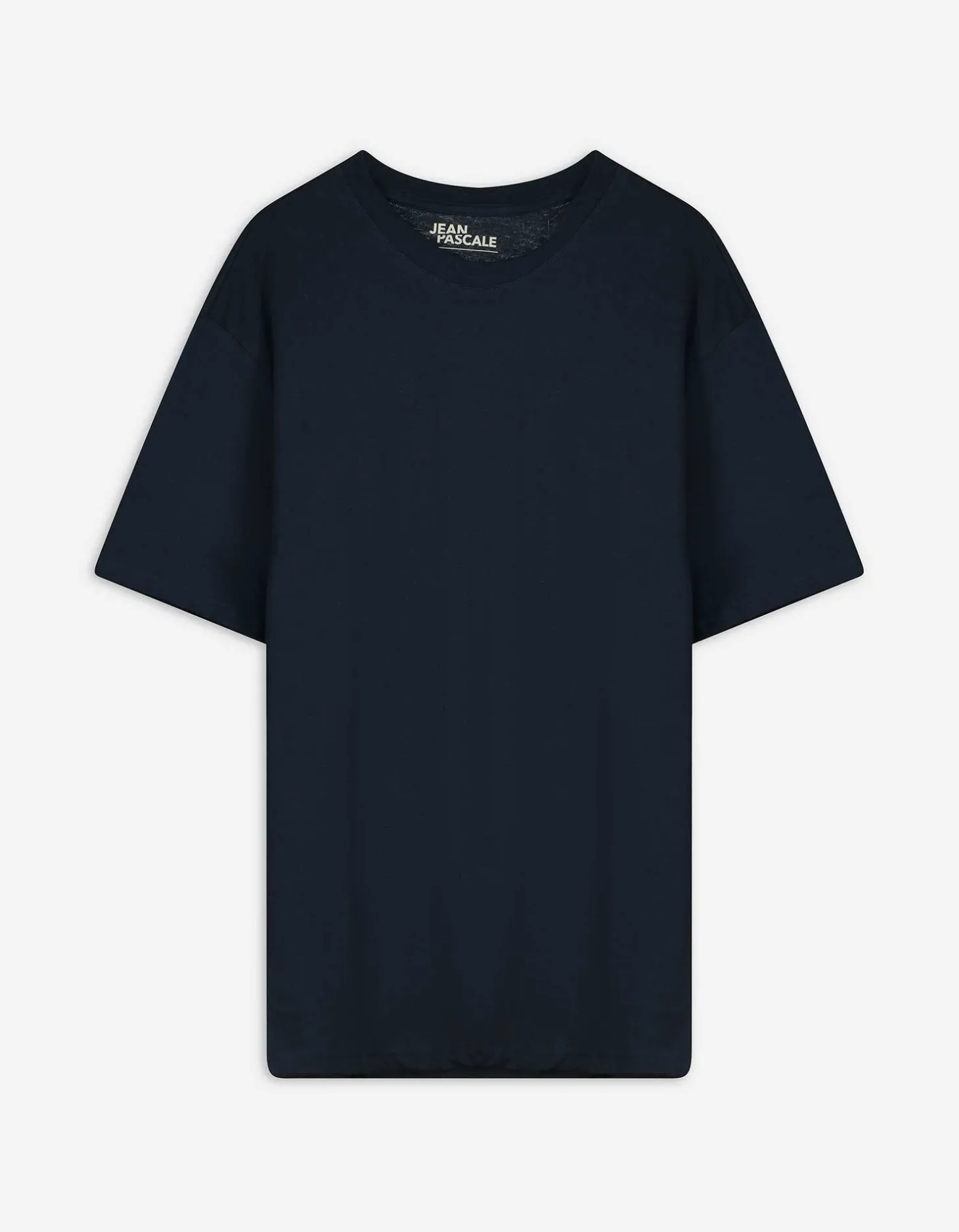 T-shirt - Oversized fit - donkerblauw