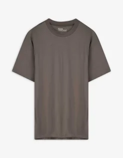 T-shirt - Oversized fit - lichtbruin