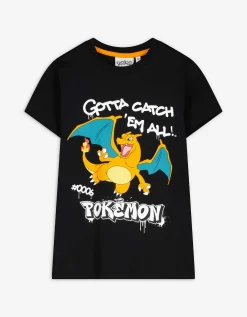 T-shirt - Pok&eacute;mon - zwart