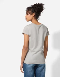 T-shirt - Print - beige
