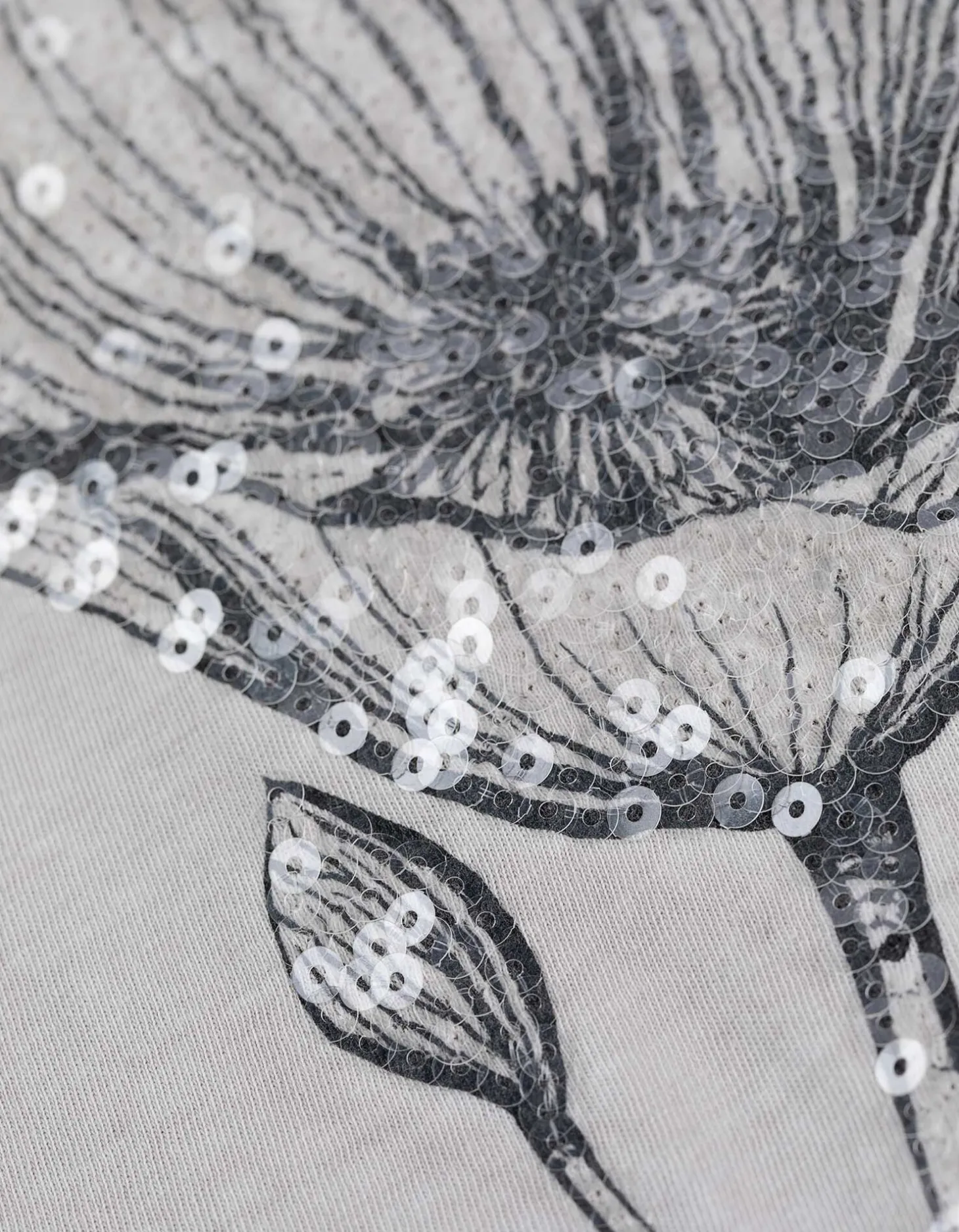T-shirt - Print - beige