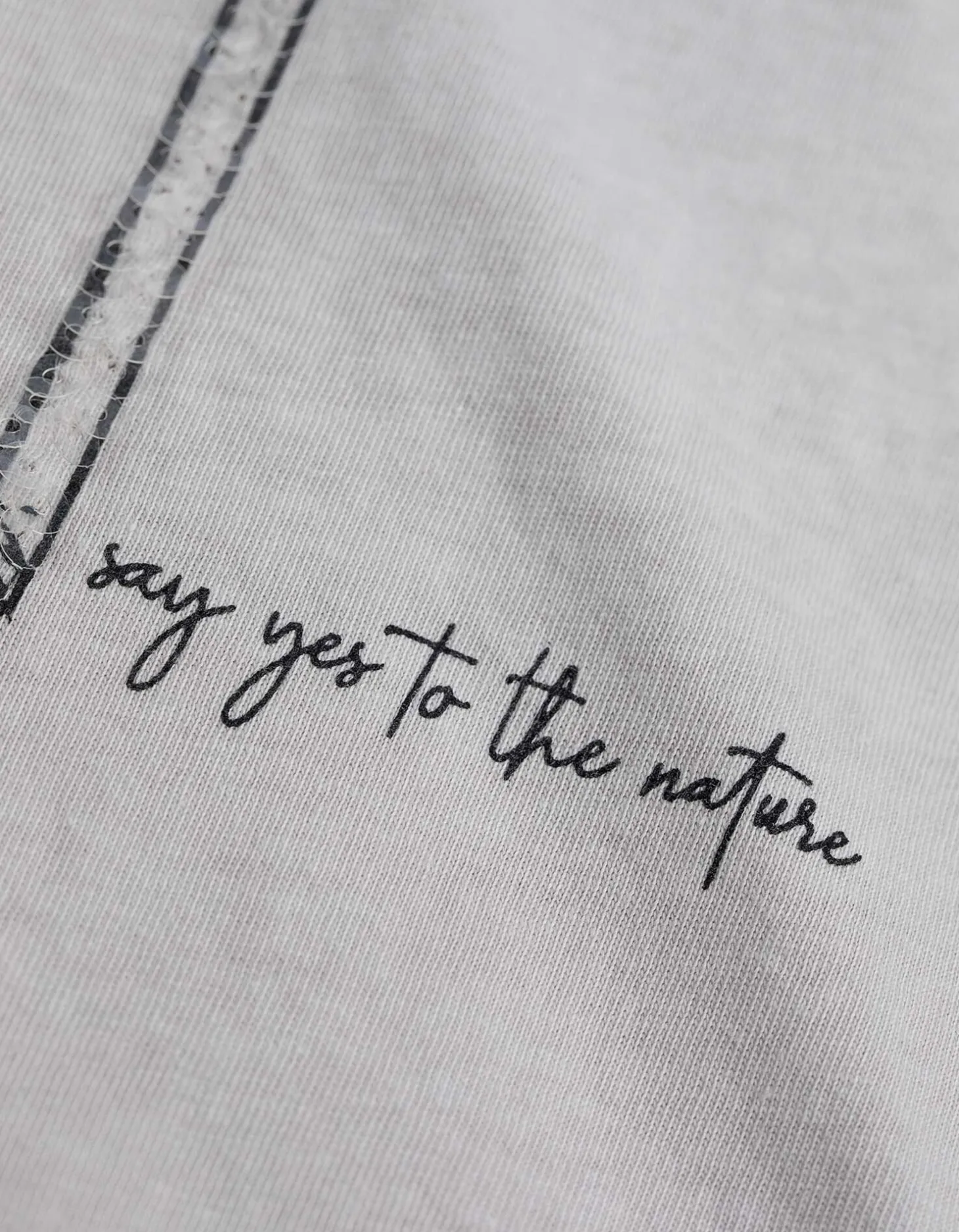 T-shirt - Print - beige