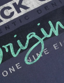 T-shirt - Print - blauw