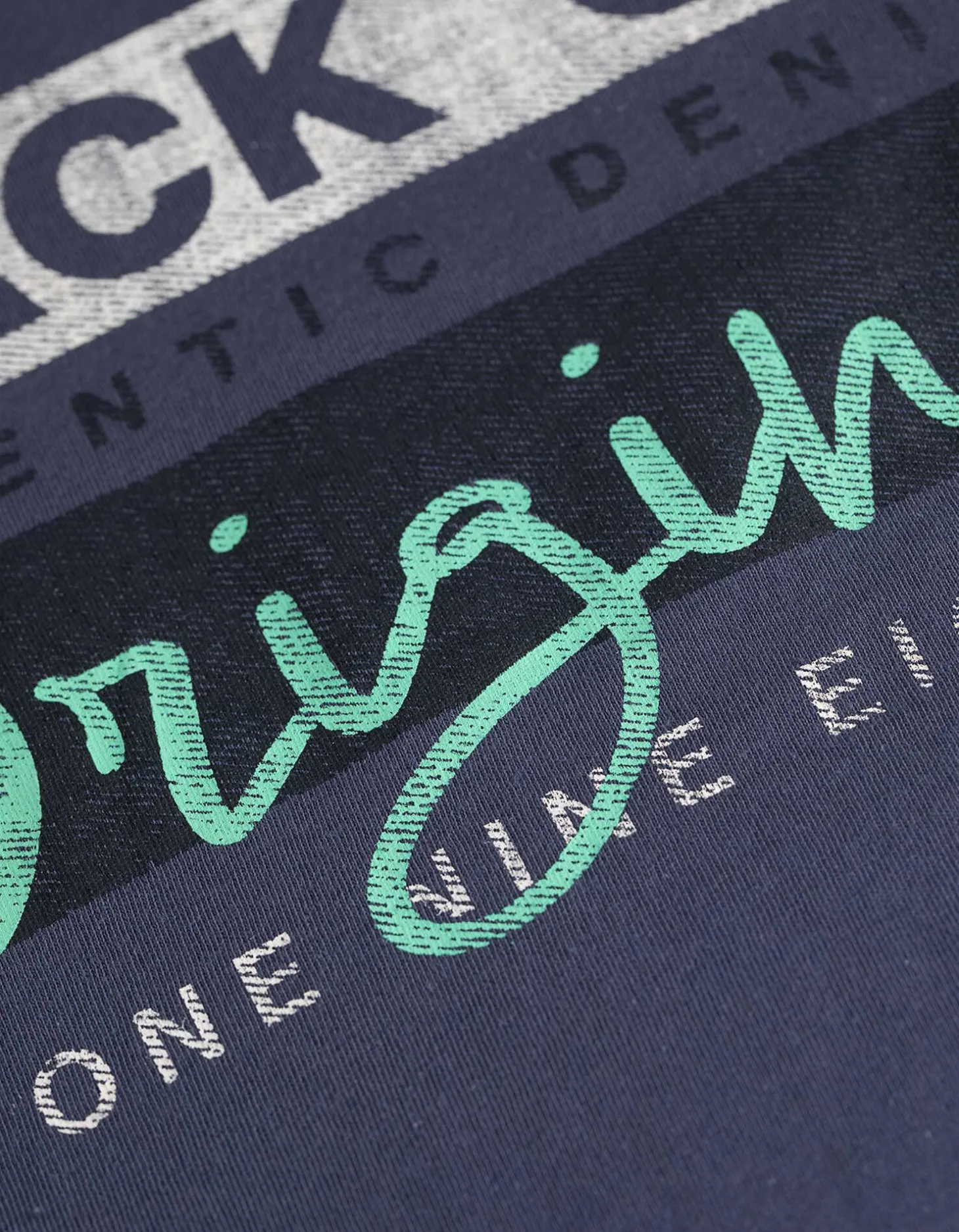 T-shirt - Print - blauw