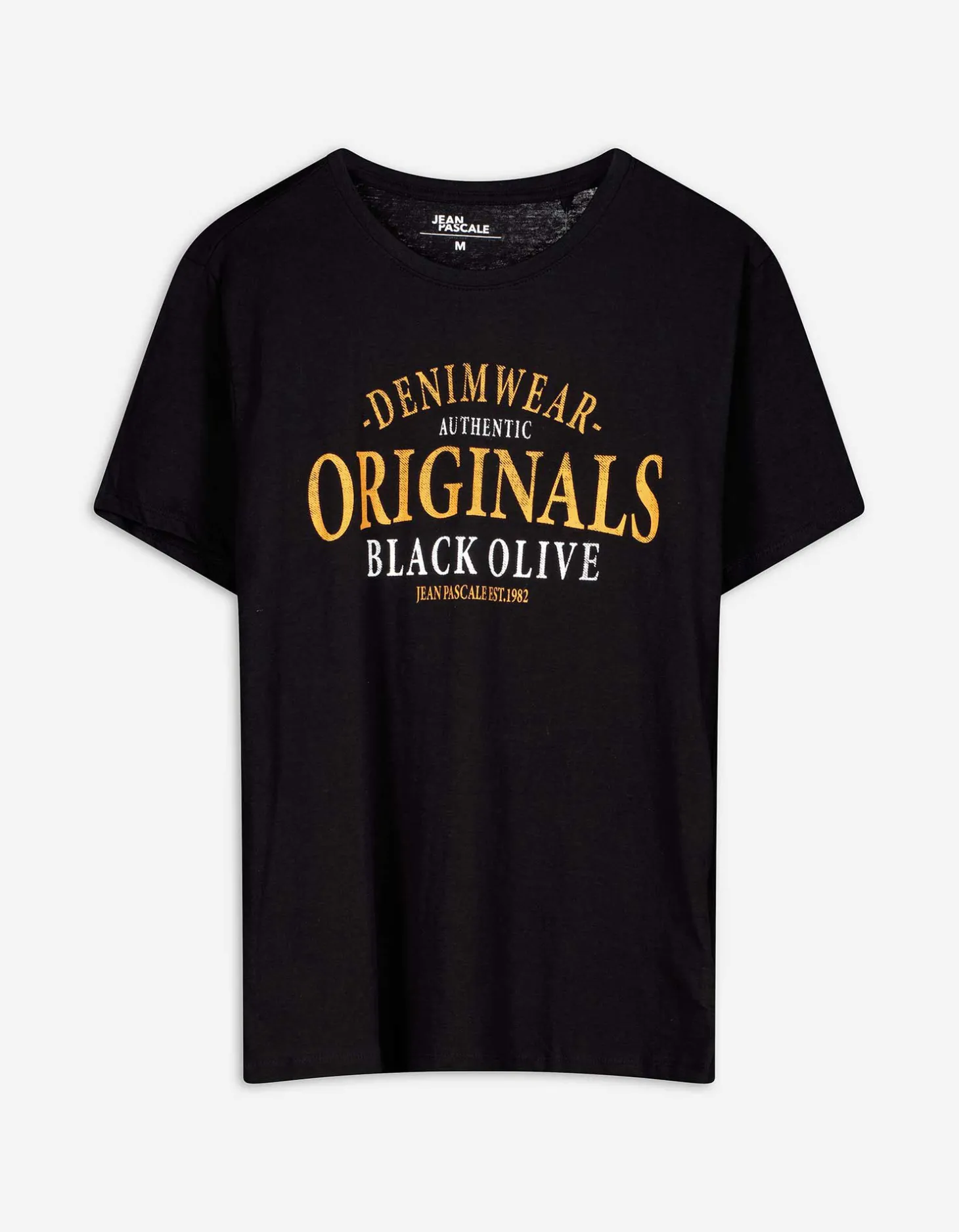 T-shirt - Print - donkergrijs