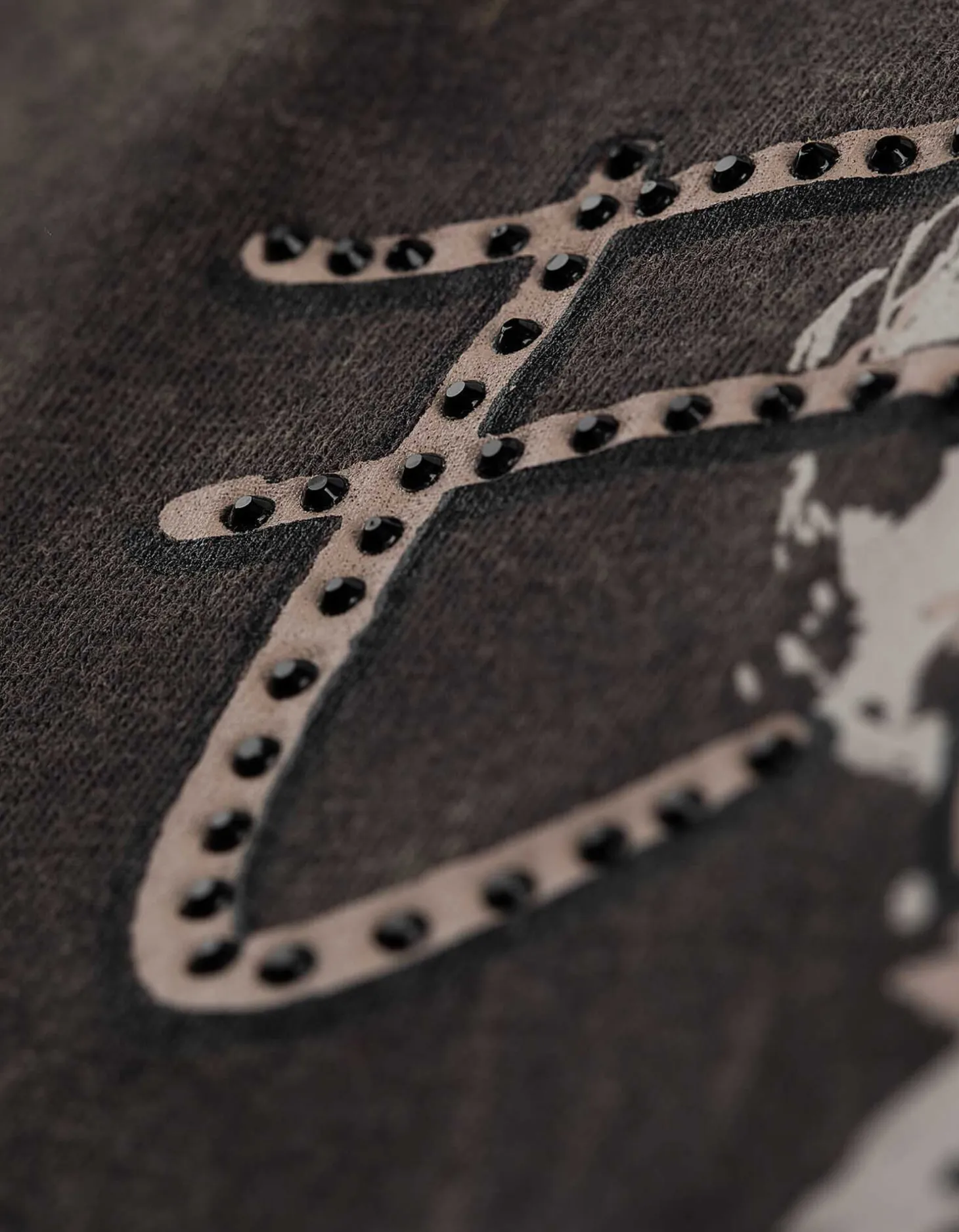 T-shirt - Print - donkergrijs