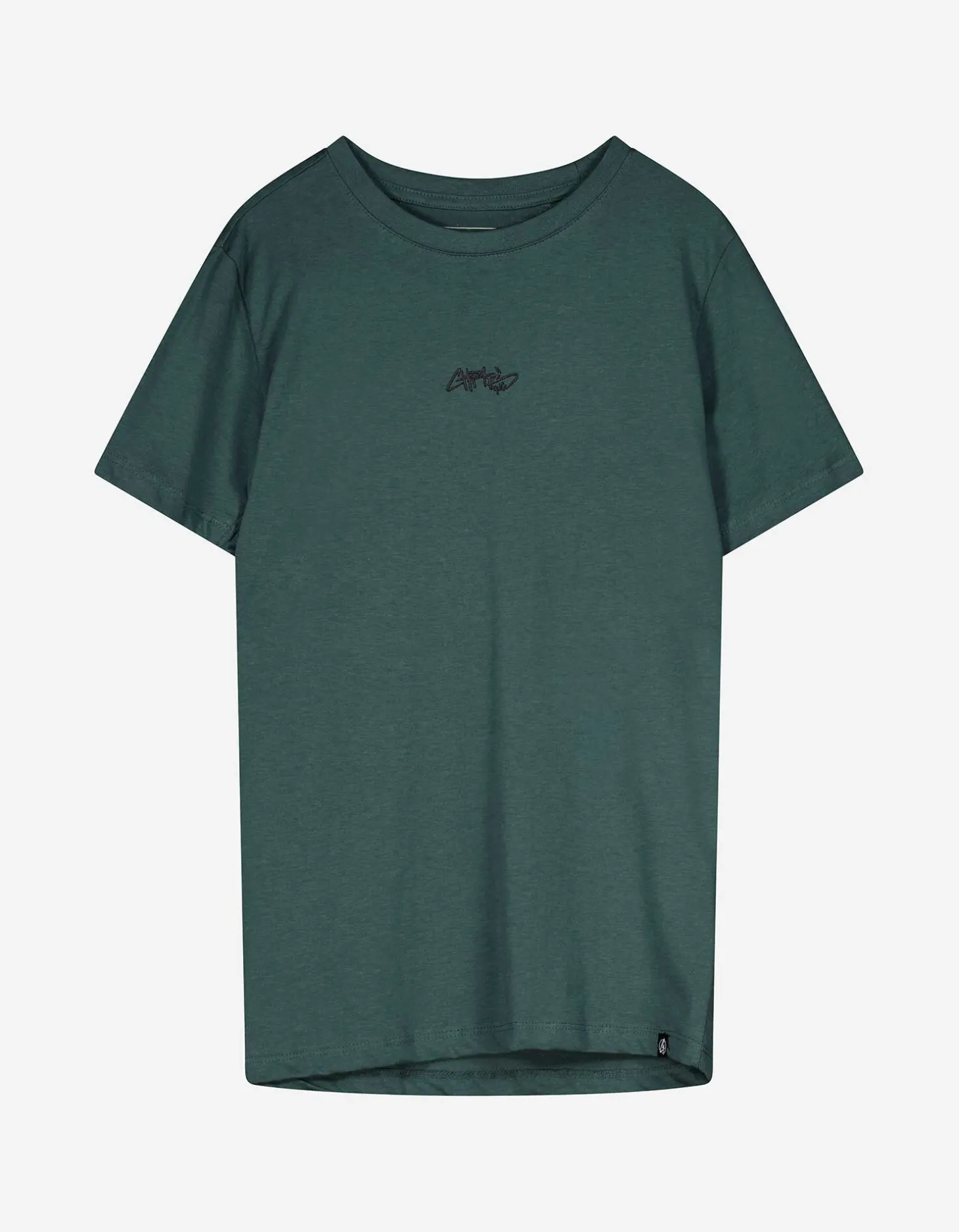 T-shirt - Print - donkergroen