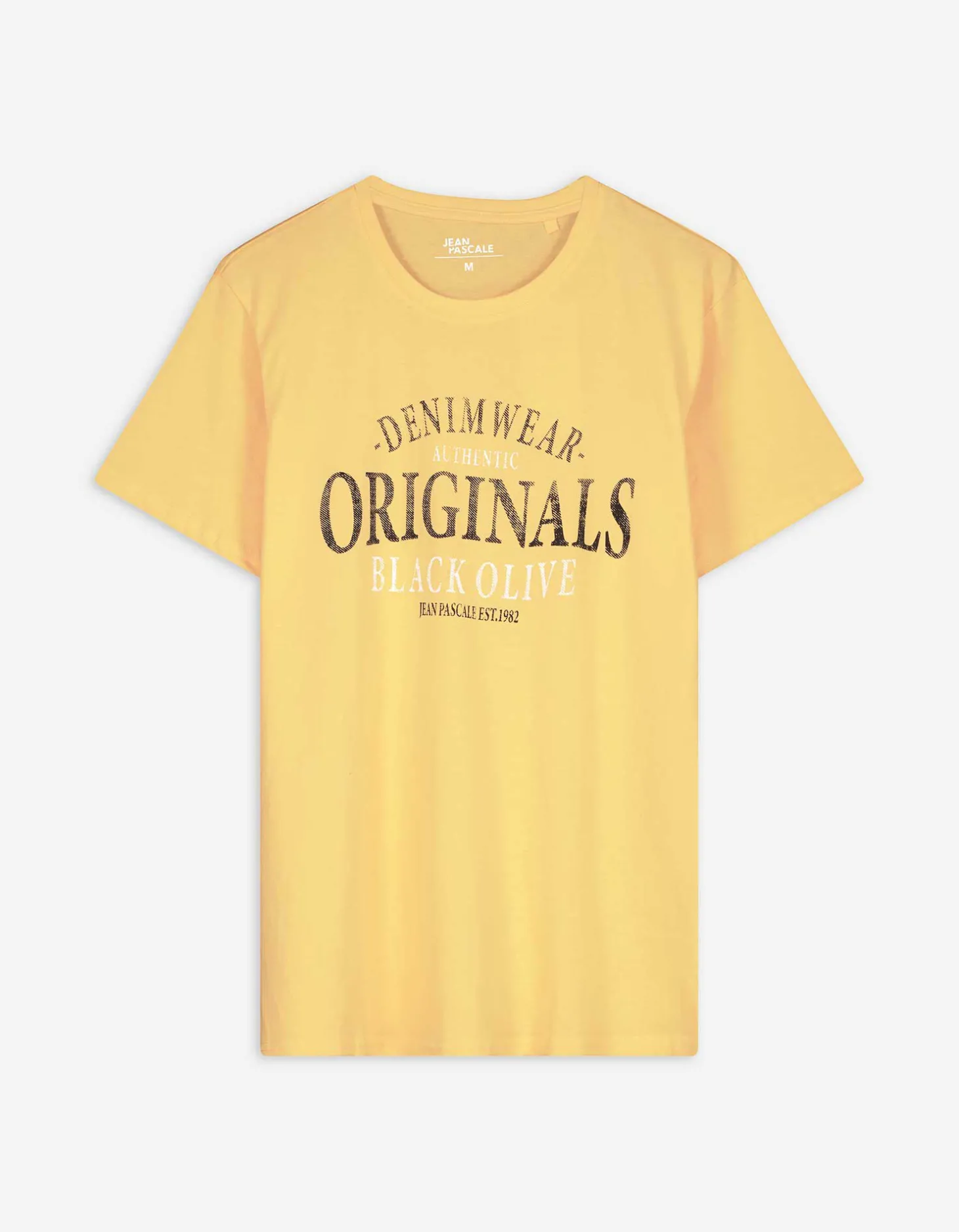 T-shirt - Print - geel
