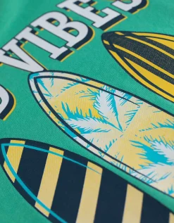 T-shirt - Print - groen