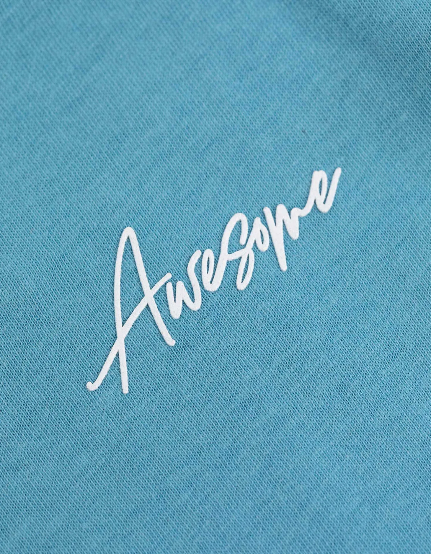 T-shirt - Print - lichtblauw