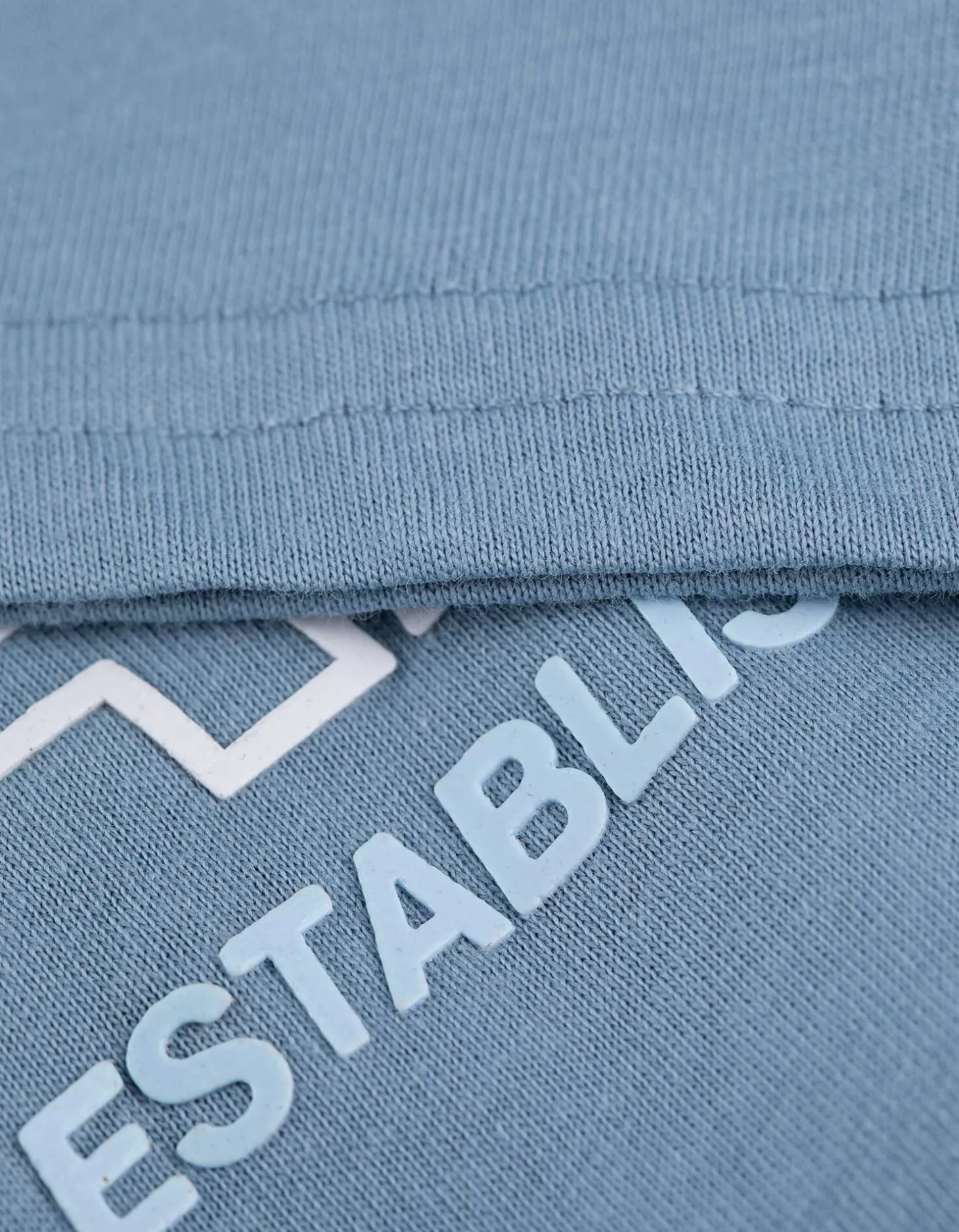 T-shirt - Print - lichtblauw