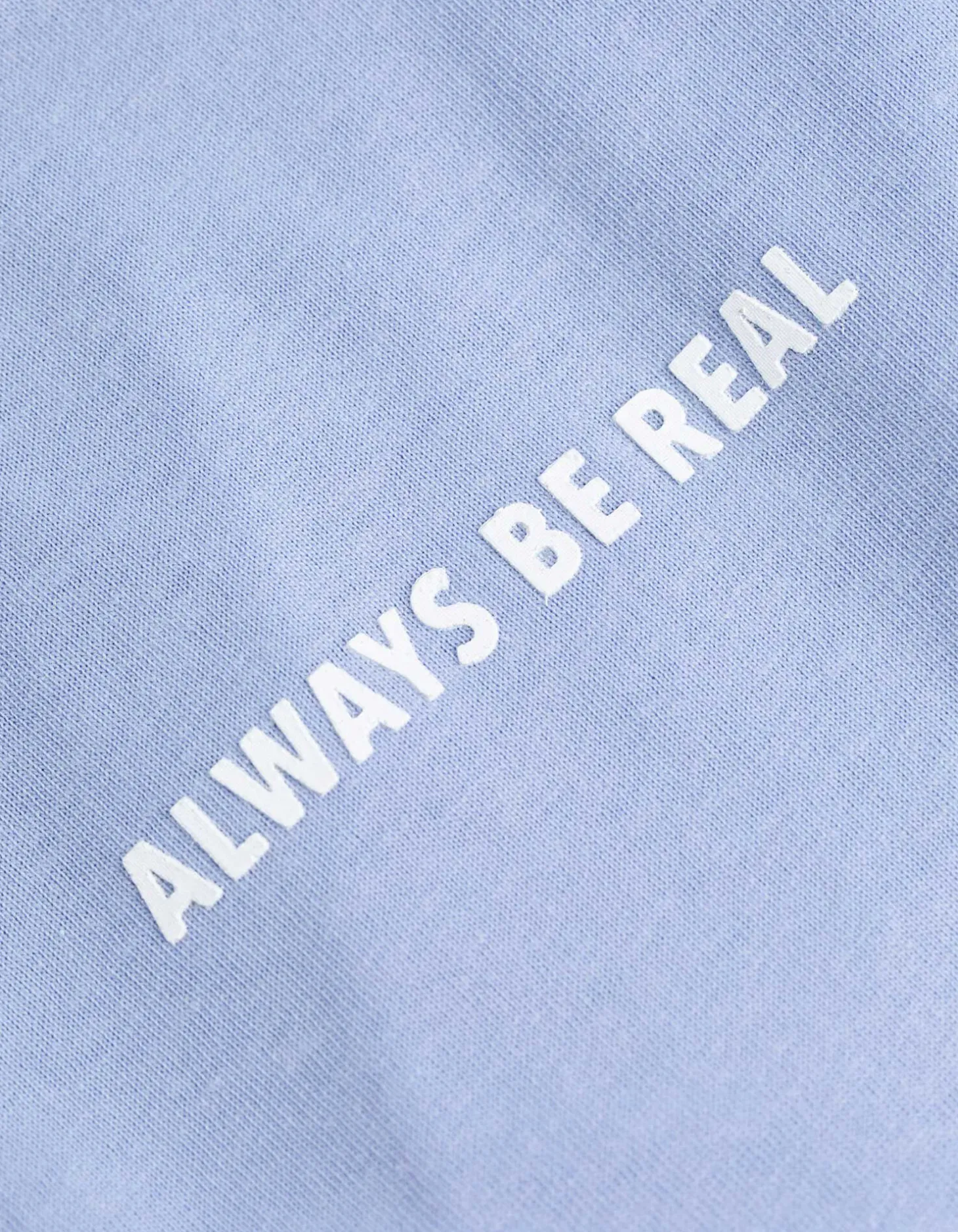 T-shirt - Print - lichtblauw