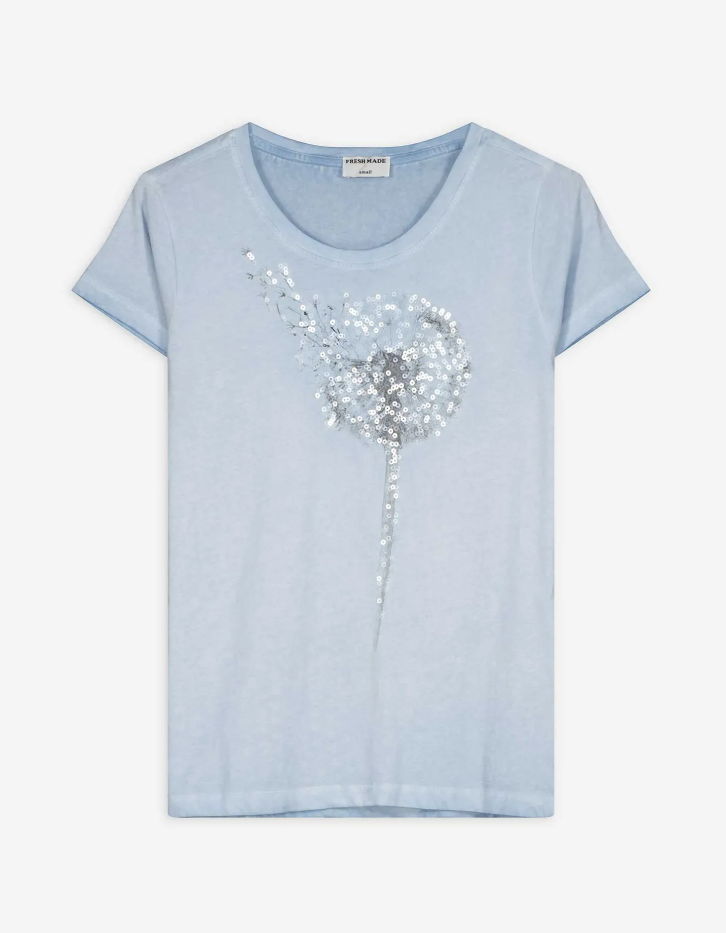 T-shirt - Print - lichtblauw