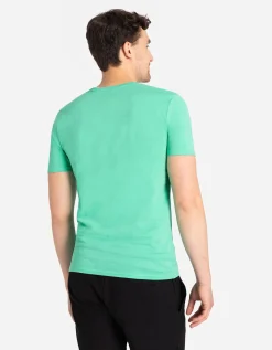 T-shirt - Print - turkoois