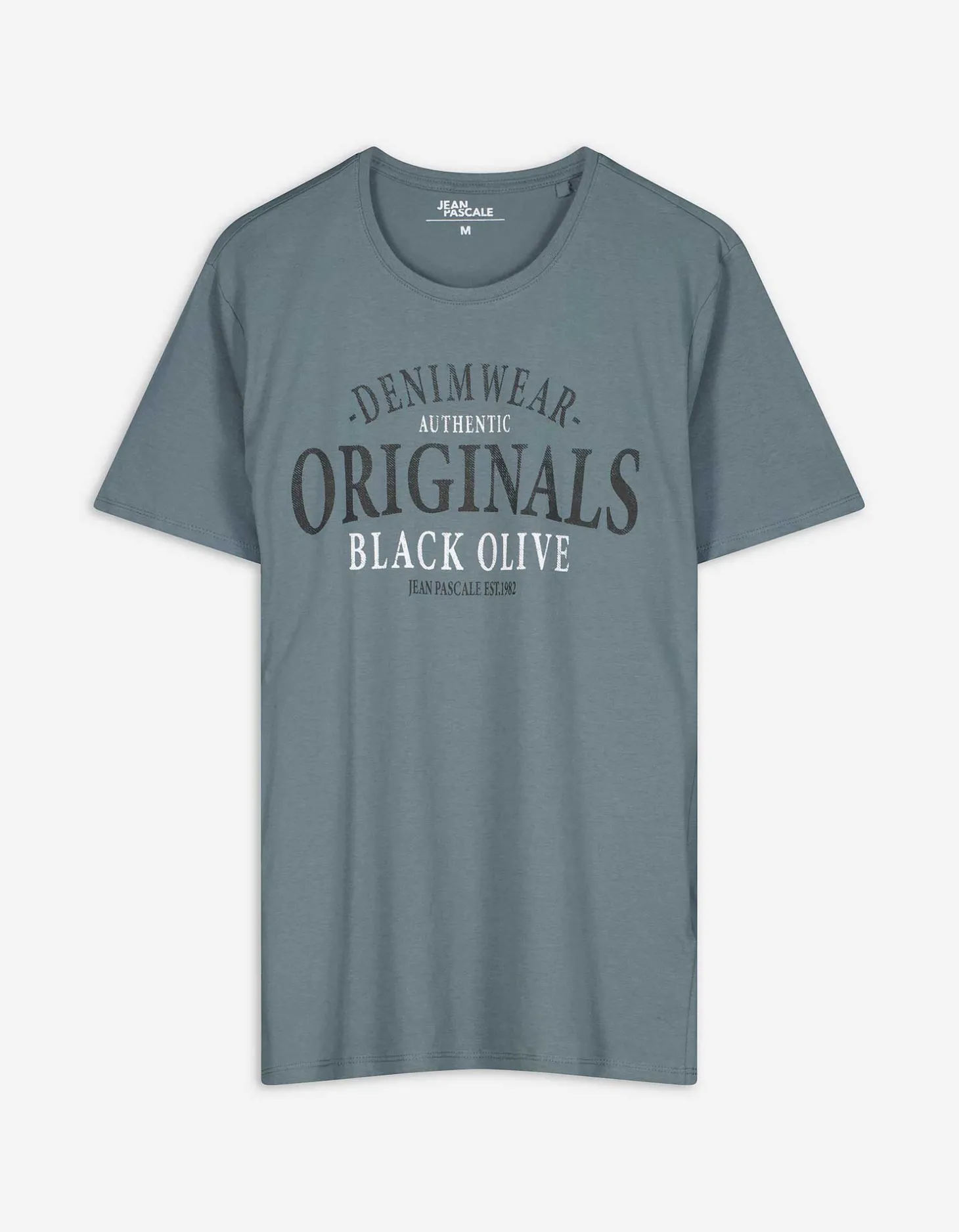 T-shirt - Print - turkoois
