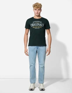T-shirt - Print - turkoois