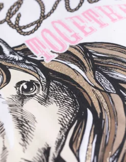 T-shirt - Print - wit