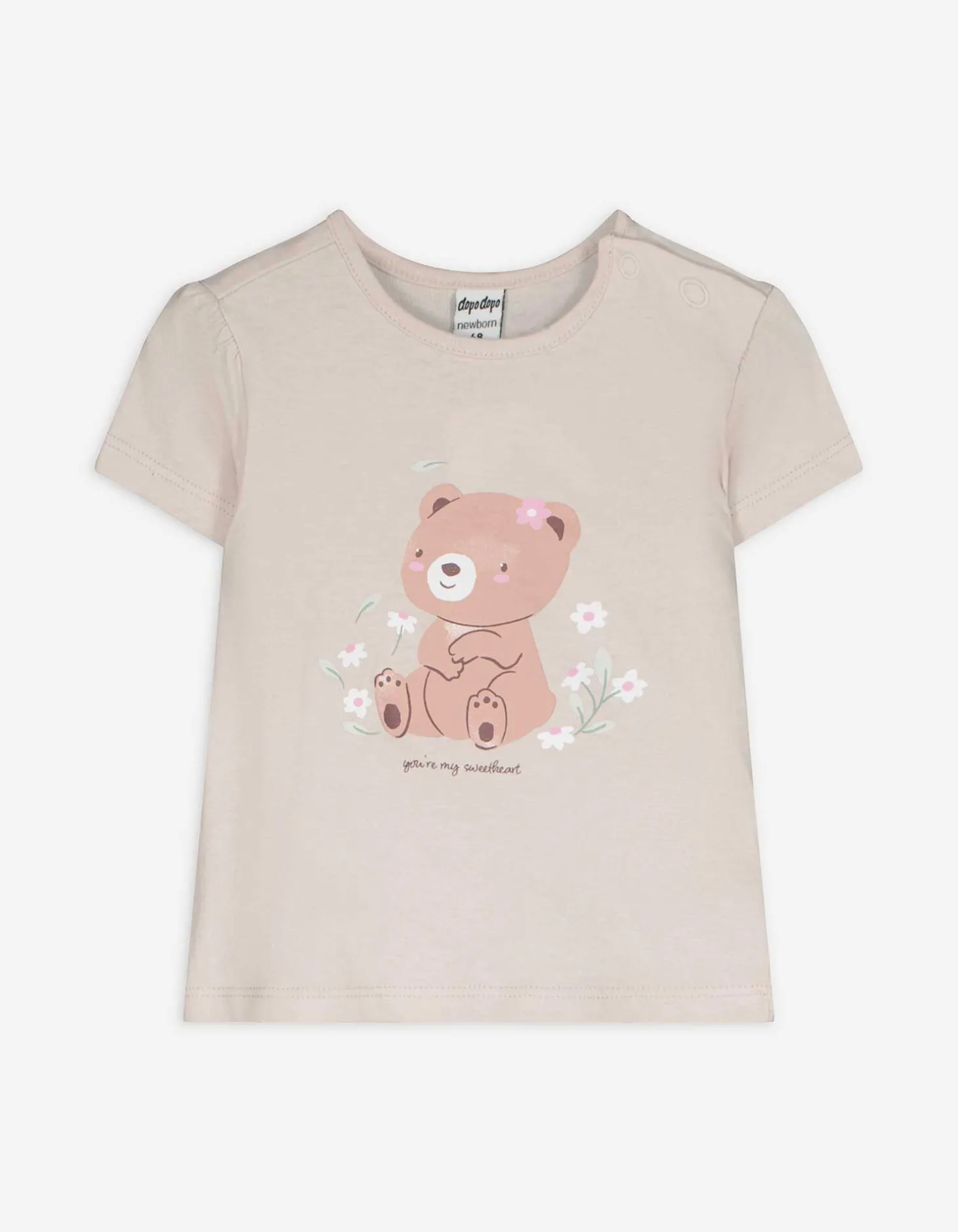 T-shirt - Print - wit