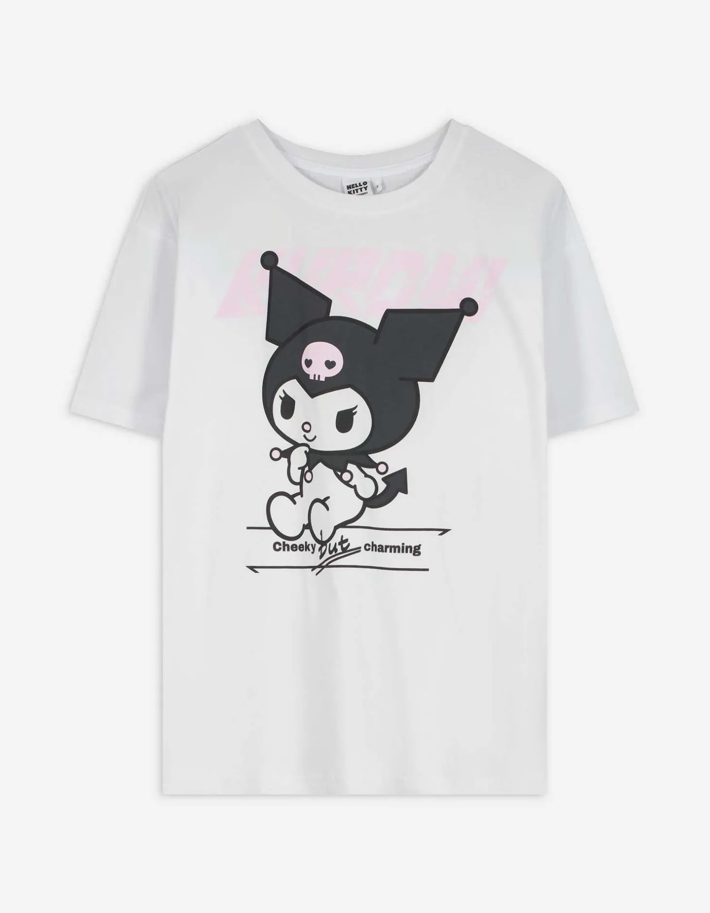 T-shirt - Print - wit