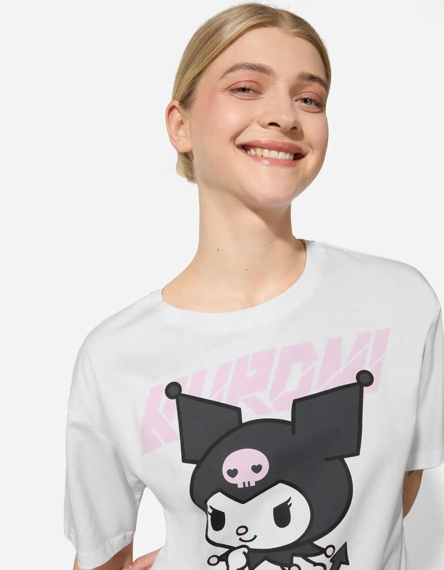 T-shirt - Print - wit