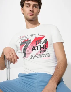 T-shirt - Print - wit