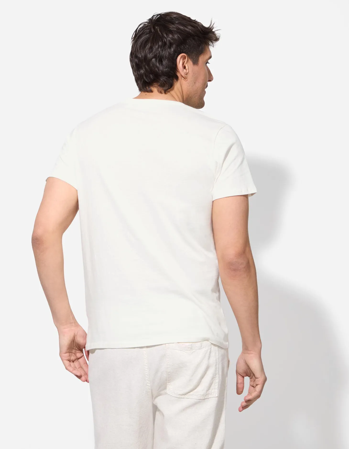 T-shirt - Print - wit